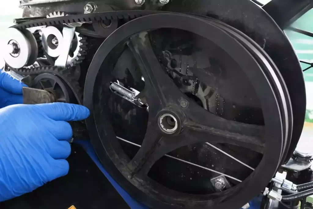 graisser transmission motobineuse