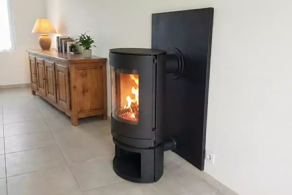 prise d air cheminée foyer fermé