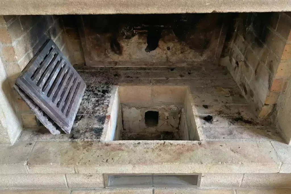 prise d air pour cheminée à foyer ouvert