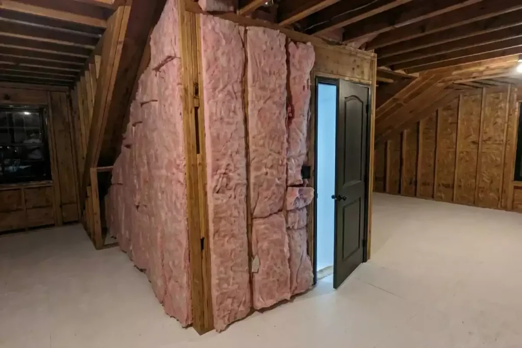 comment isoler une porte de grenier contre le froid