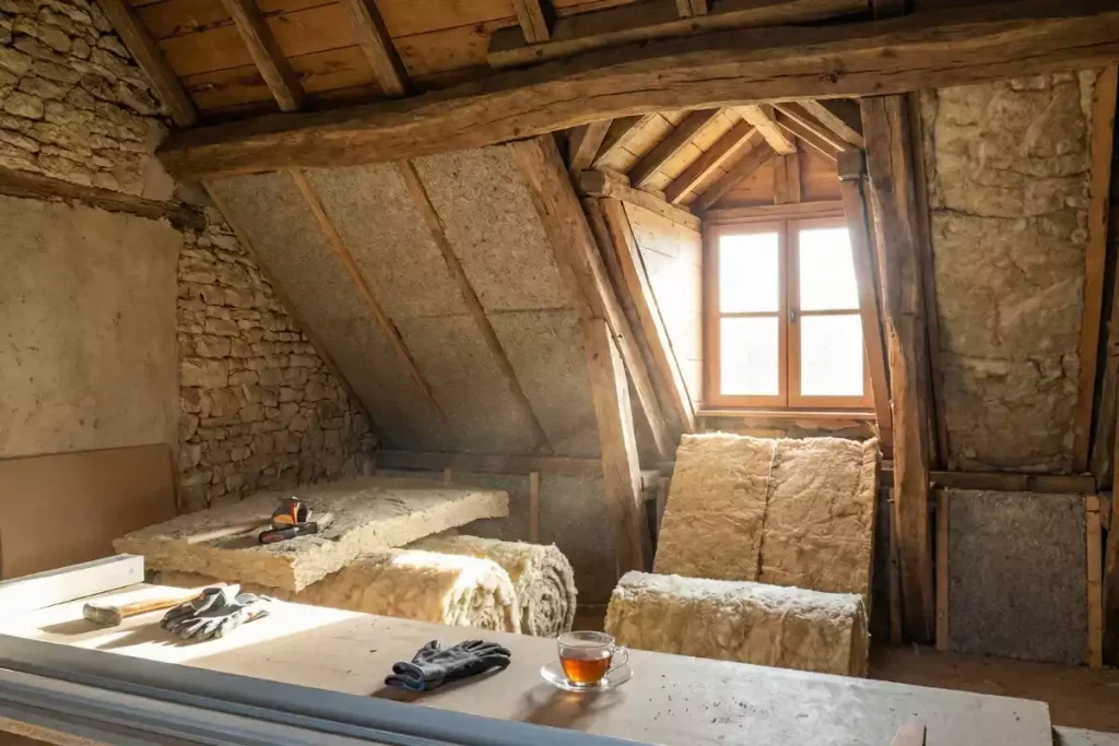 isolation grenier maison ancienne
