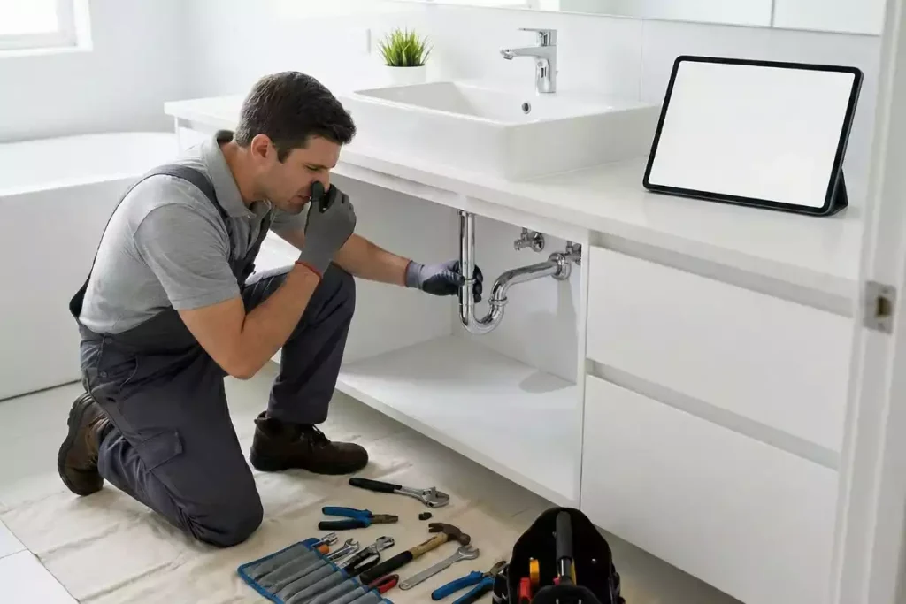 odeur ammoniaque salle de bain