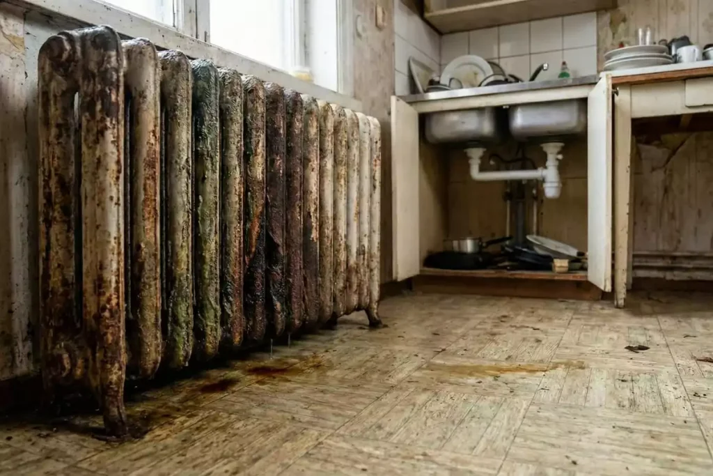 odeur oeuf pourri radiateur