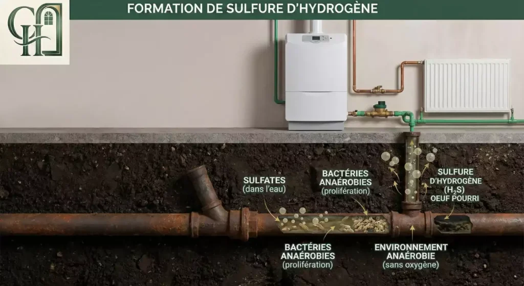 radiateur odeur soufre