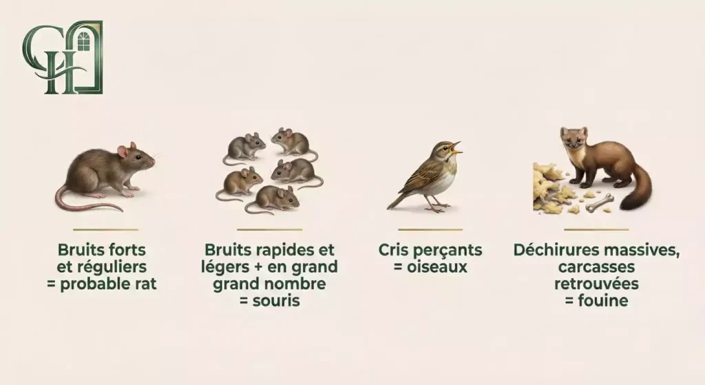 rat dans le grenier danger