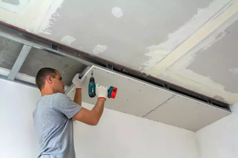 faux plafond sur ancien plafond lattis platre