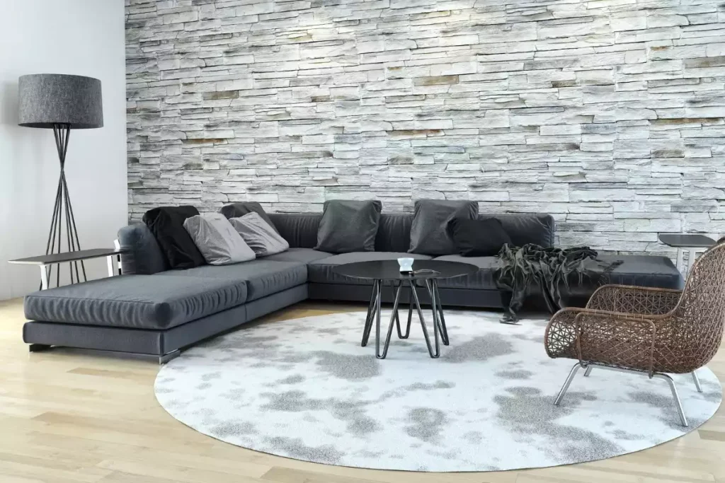 quelle couleur de tapis avec un canape gris