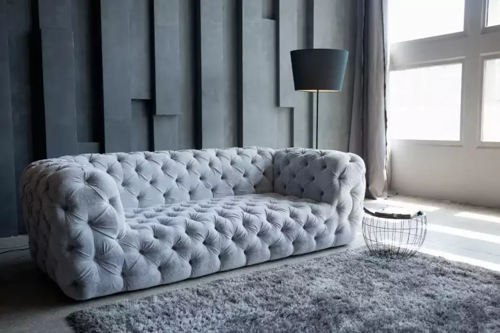 quelle couleur tapis avec canape gris