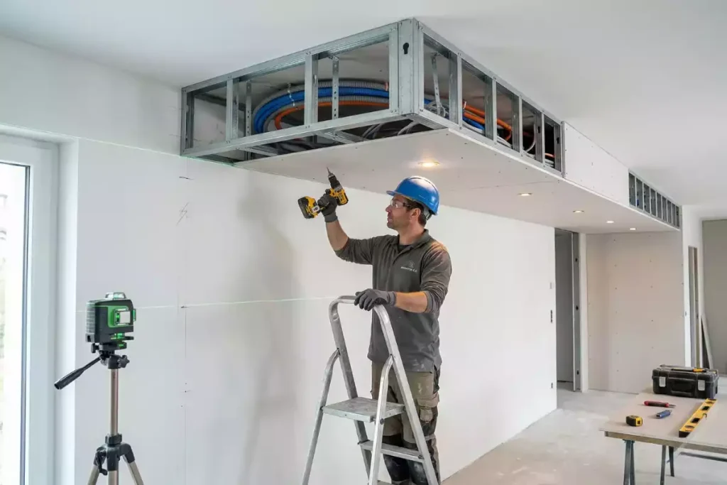 soffite faux plafond exterieur