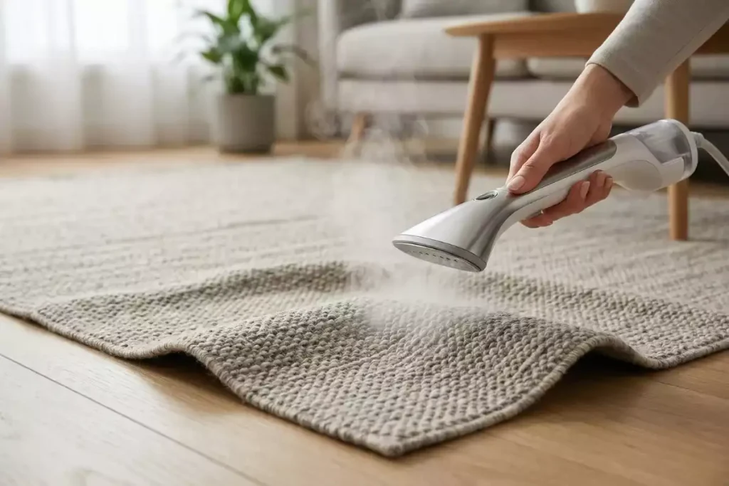 aplatir tapis qui gondole rapidement