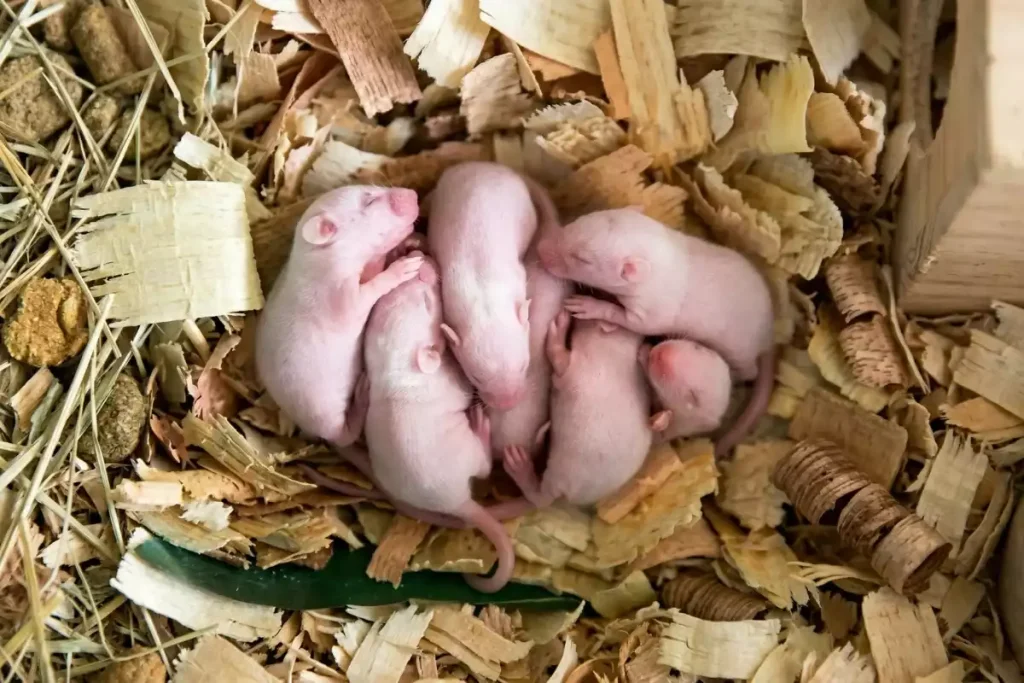 cachette souris journée