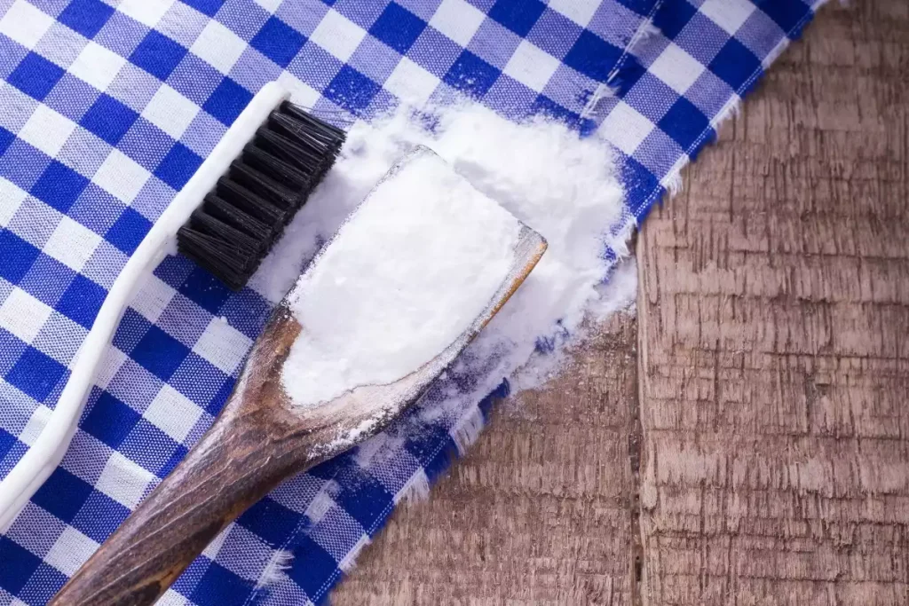 nettoyer un tapis blanc avec bicarbonate