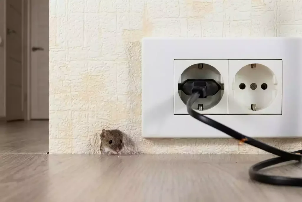 souris où se cachent la journée