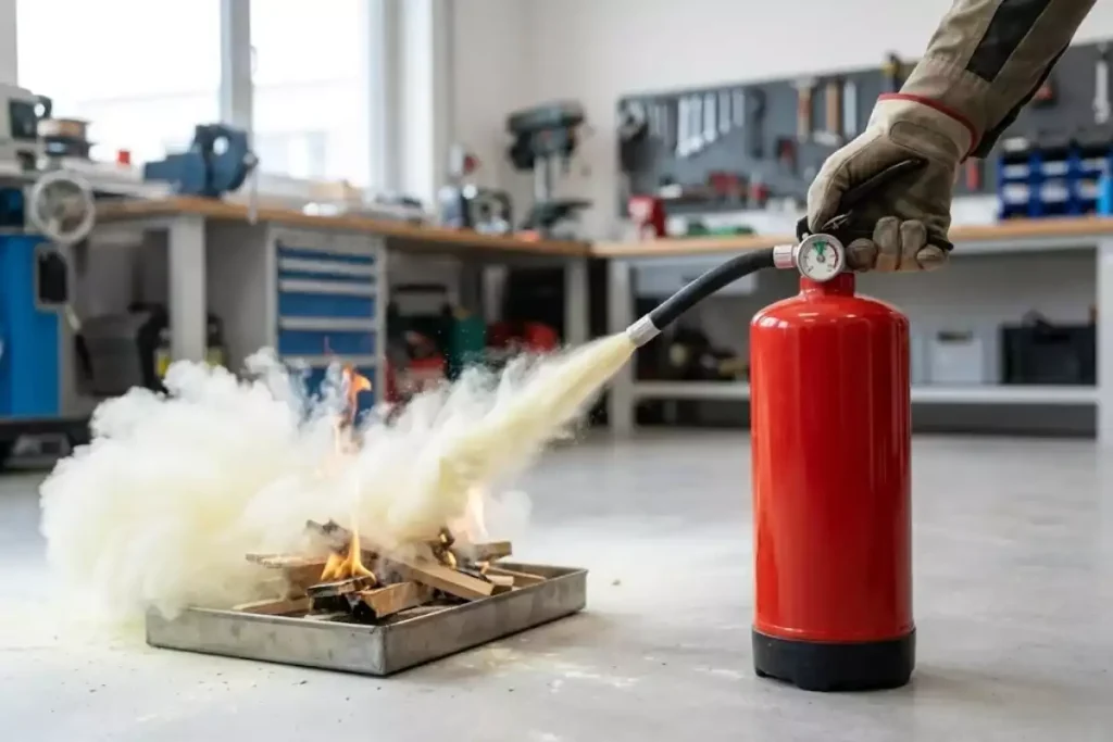 extincteur a pression permanente