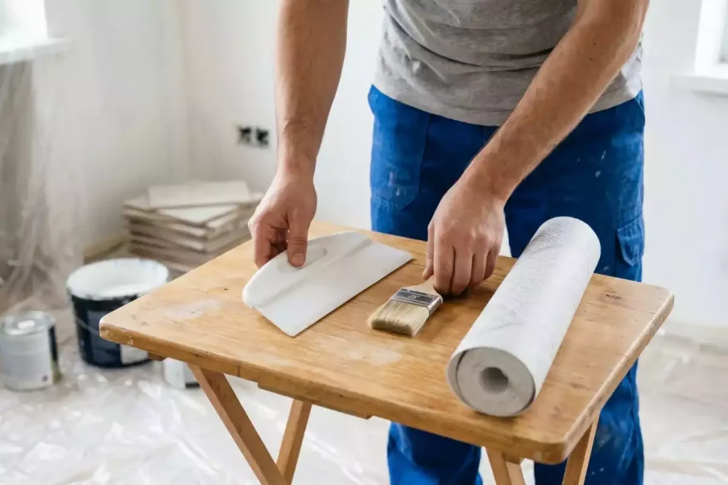 tutoriel papier peint intisse