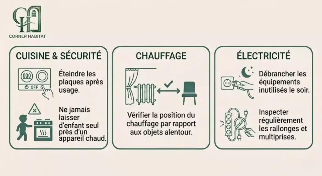 cause de incendie maison