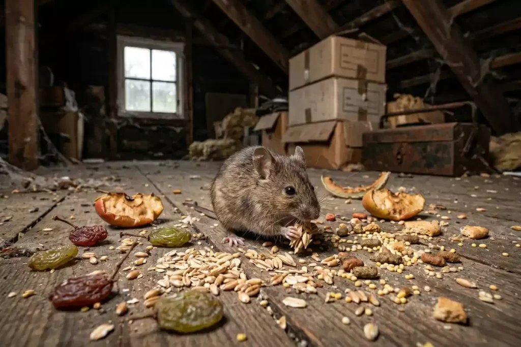mangent les souris dans les combles