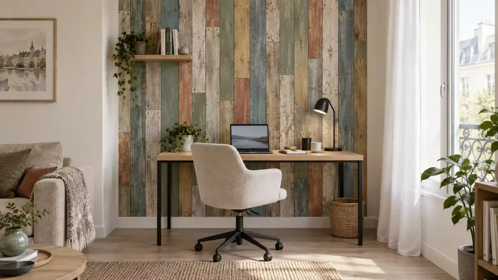 Donner un vrai décor à un coin bureau