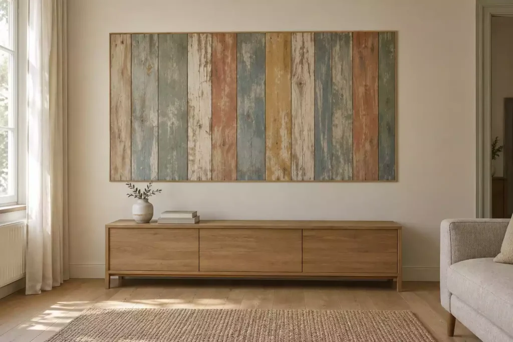 Créer un panneau décoratif au milieu du mur